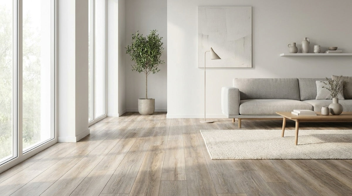 Roberts Creek - SPC Rigid Core Click Vinyl Plank  (7" x 48") 26.43 ft² / Box