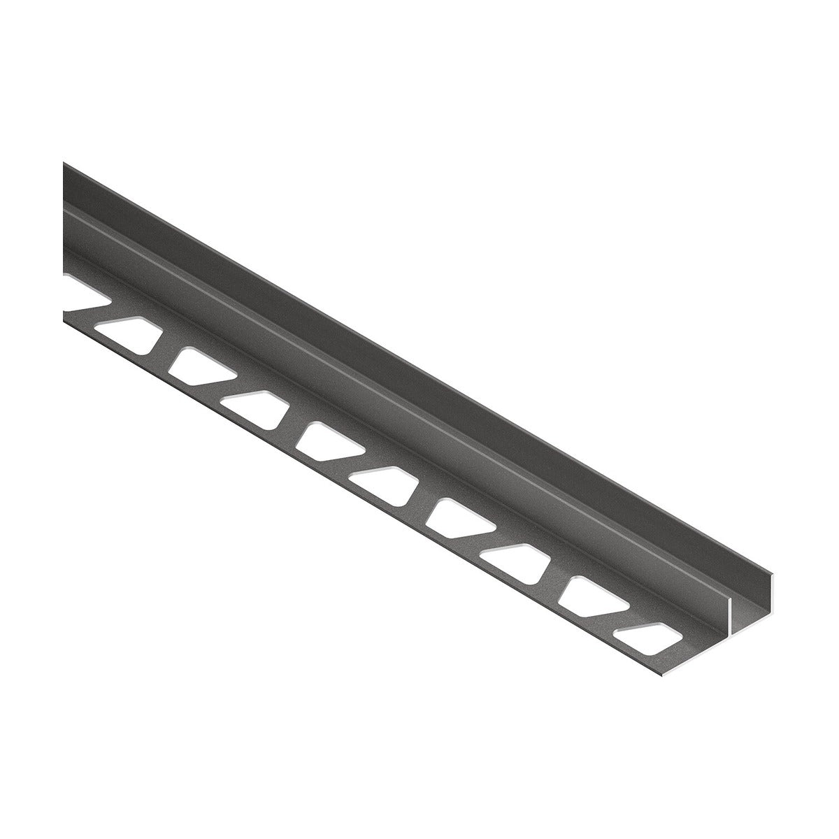 Schluter® DECO-SG Shadow Gap Profile, TRENDLINE Aluminum, Dark Anthracite
