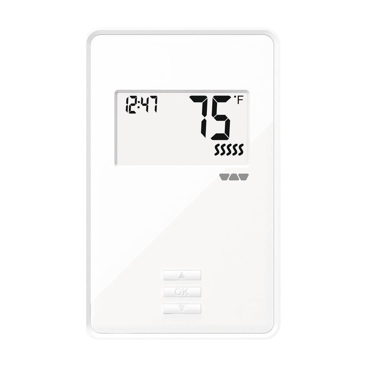 Schluter DITRA-HEAT-E-R non-programmable thermostat, white