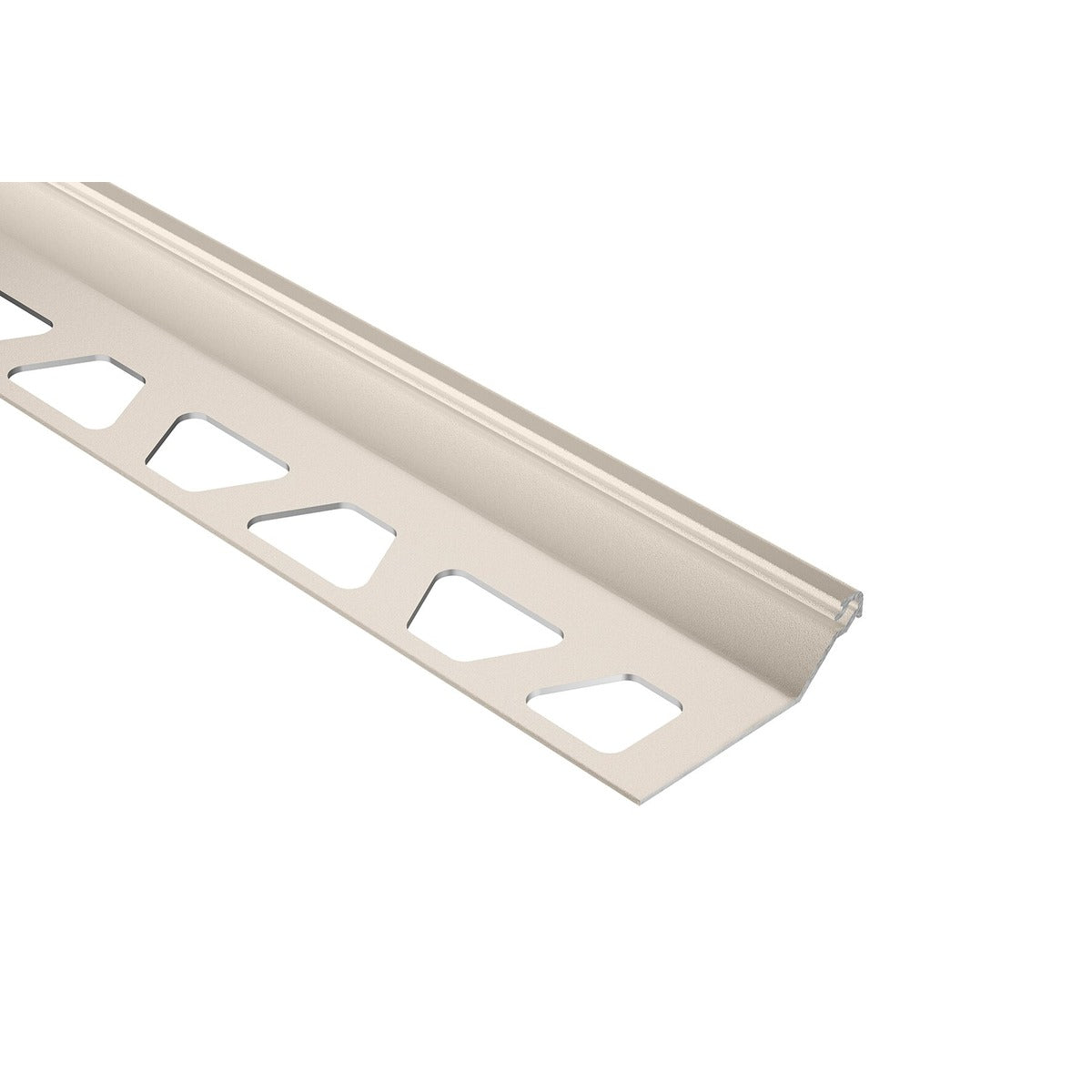 Schluter® FINEC-SQ Trim, TRENDLINE Aluminum, Cream