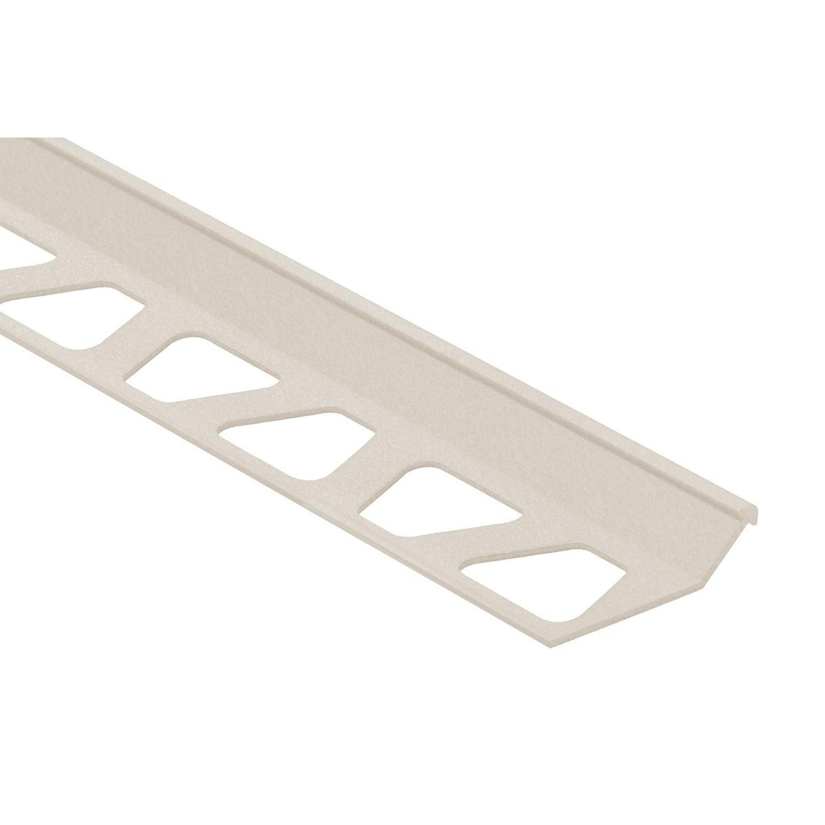 Schluter® FINEC Trim, TRENDLINE Aluminum, Ivory