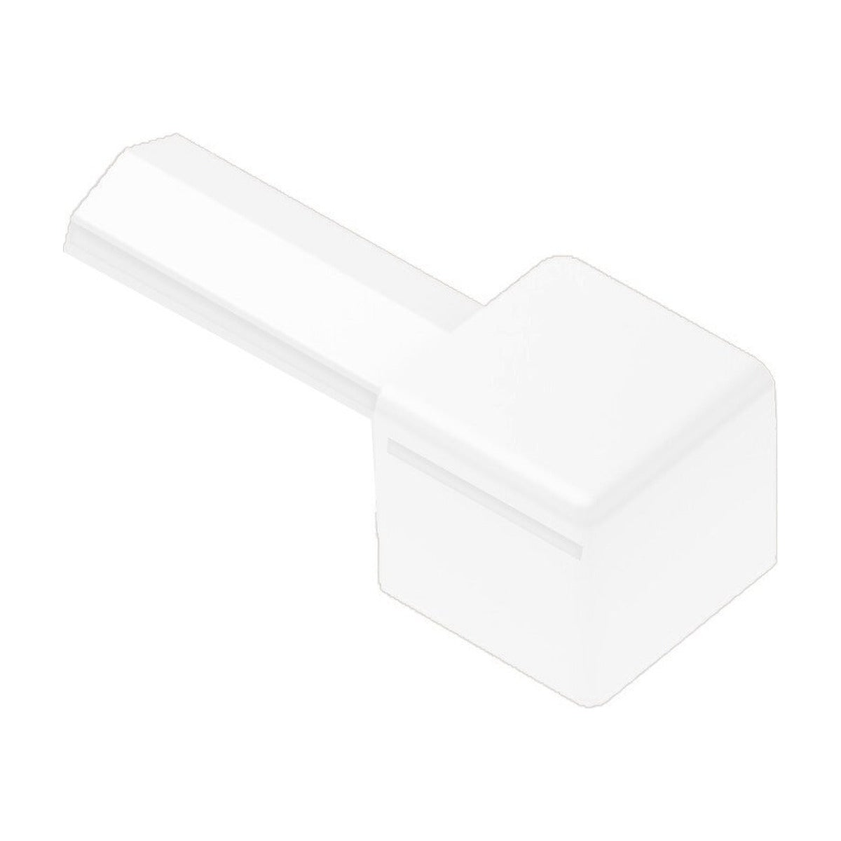 Schluter® QUADEC Outside Corner for PVC Profiles, Bright White