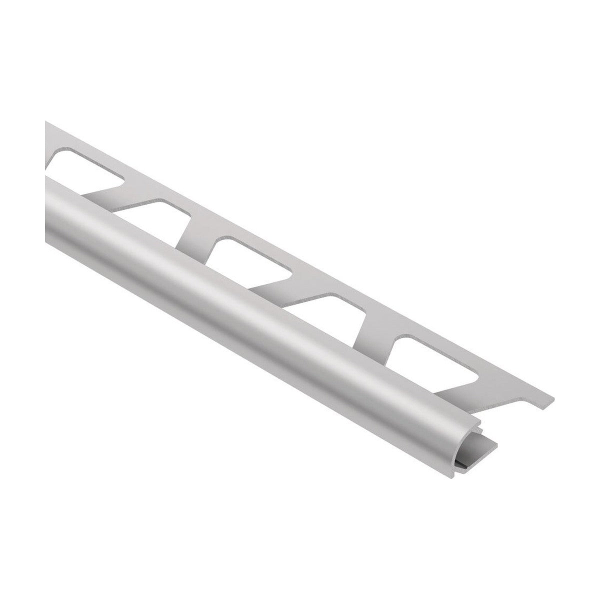Schluter® RONDEC Bullnose Trim, Anodized Aluminum, Satin
