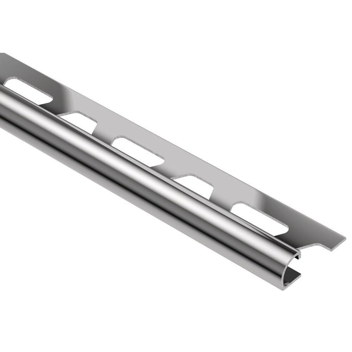 Schluter® RONDEC Bullnose Trim, Stainless Steel, Stainless Steel