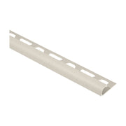 Schluter® RONDEC Bullnose Trim, TRENDLINE Aluminum, Ivory