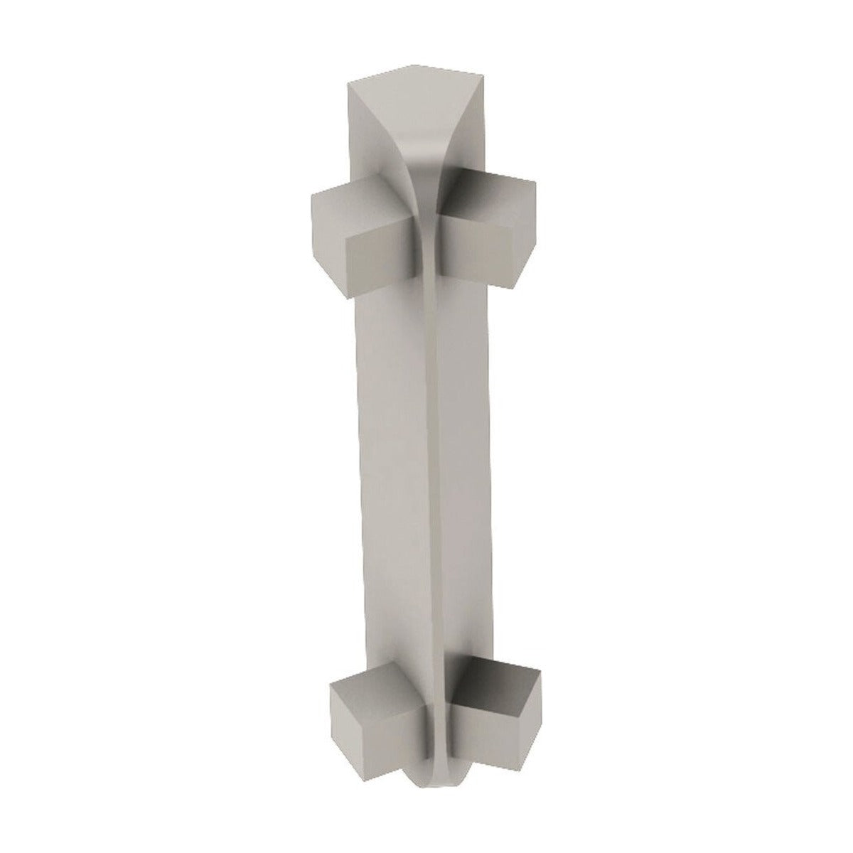 Schluter® RONDEC-CT Corners for Anodized Aluminum Profiles, Satin Nickel