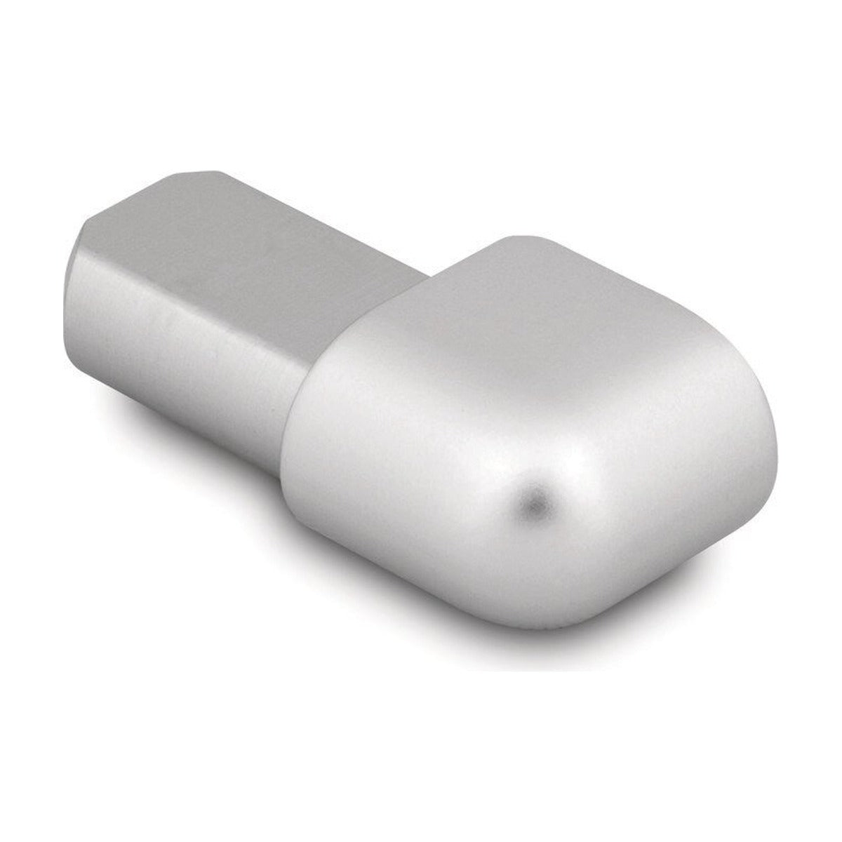Schluter® RONDEC-DB Outside Corner for Anodized Aluminum Profiles, Satin