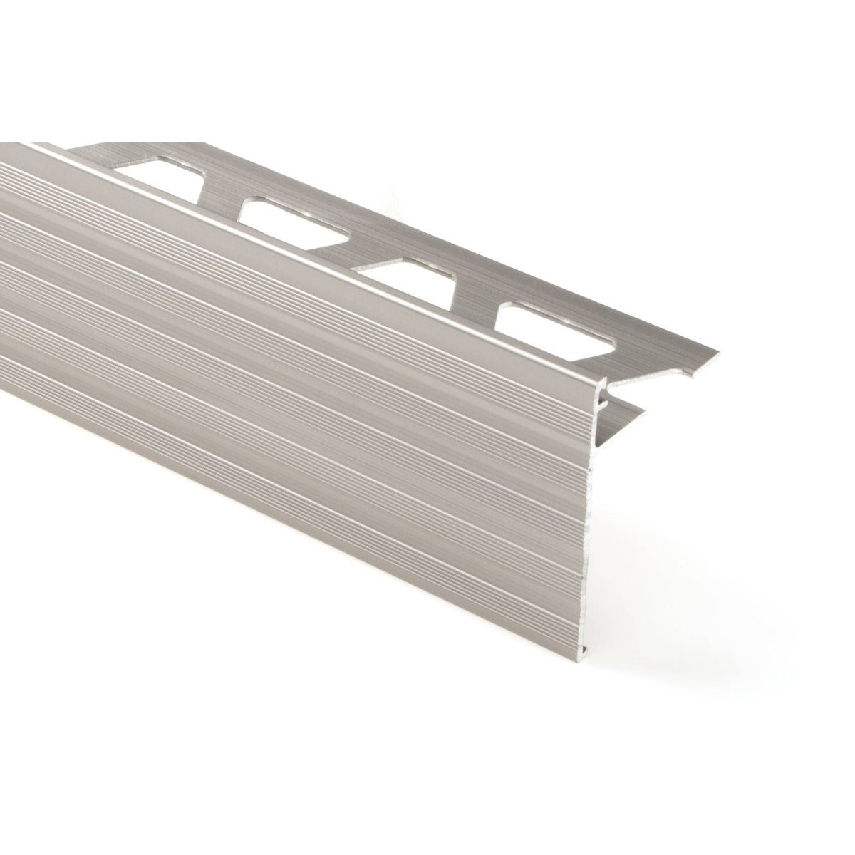 Schluter® SCHIENE-STEP-39 Profile, Anodized Aluminum, Satin Nickel