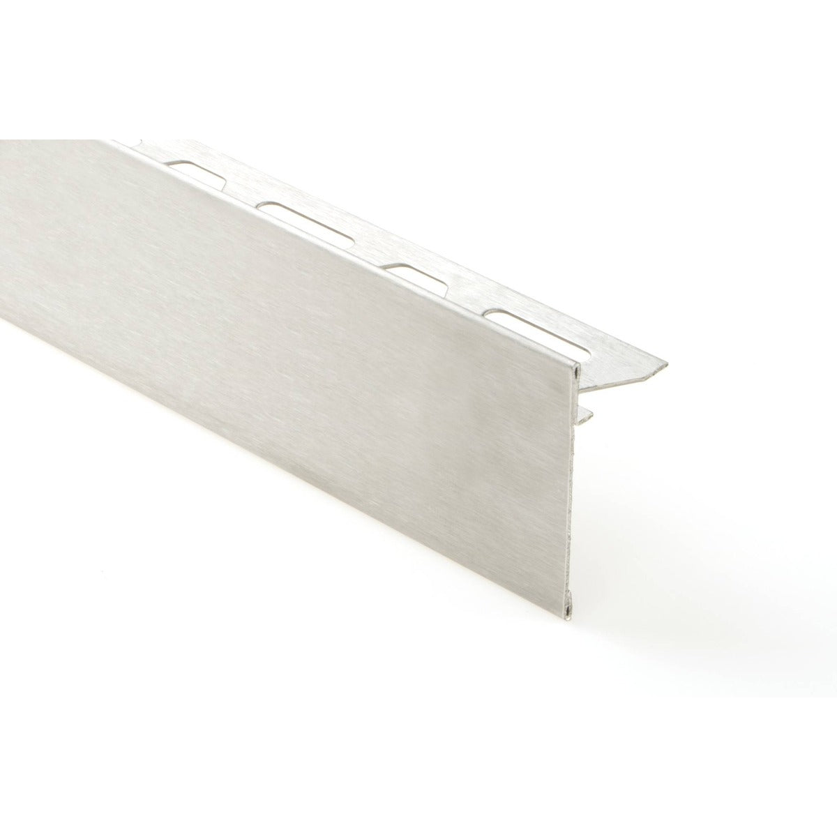 Schluter® SCHIENE-STEP-39 Profile, Stainless Steel, Brushed Stainless Steel