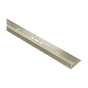Schluter® VINPRO-S Edge Trim, Anodized Aluminum, Brushed Nickel