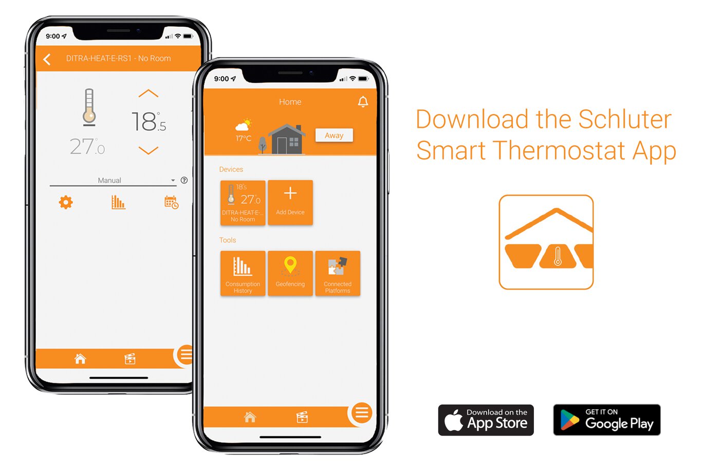 Schluter® DITRA-HEAT-E-RS1 SMART THERMOSTAT