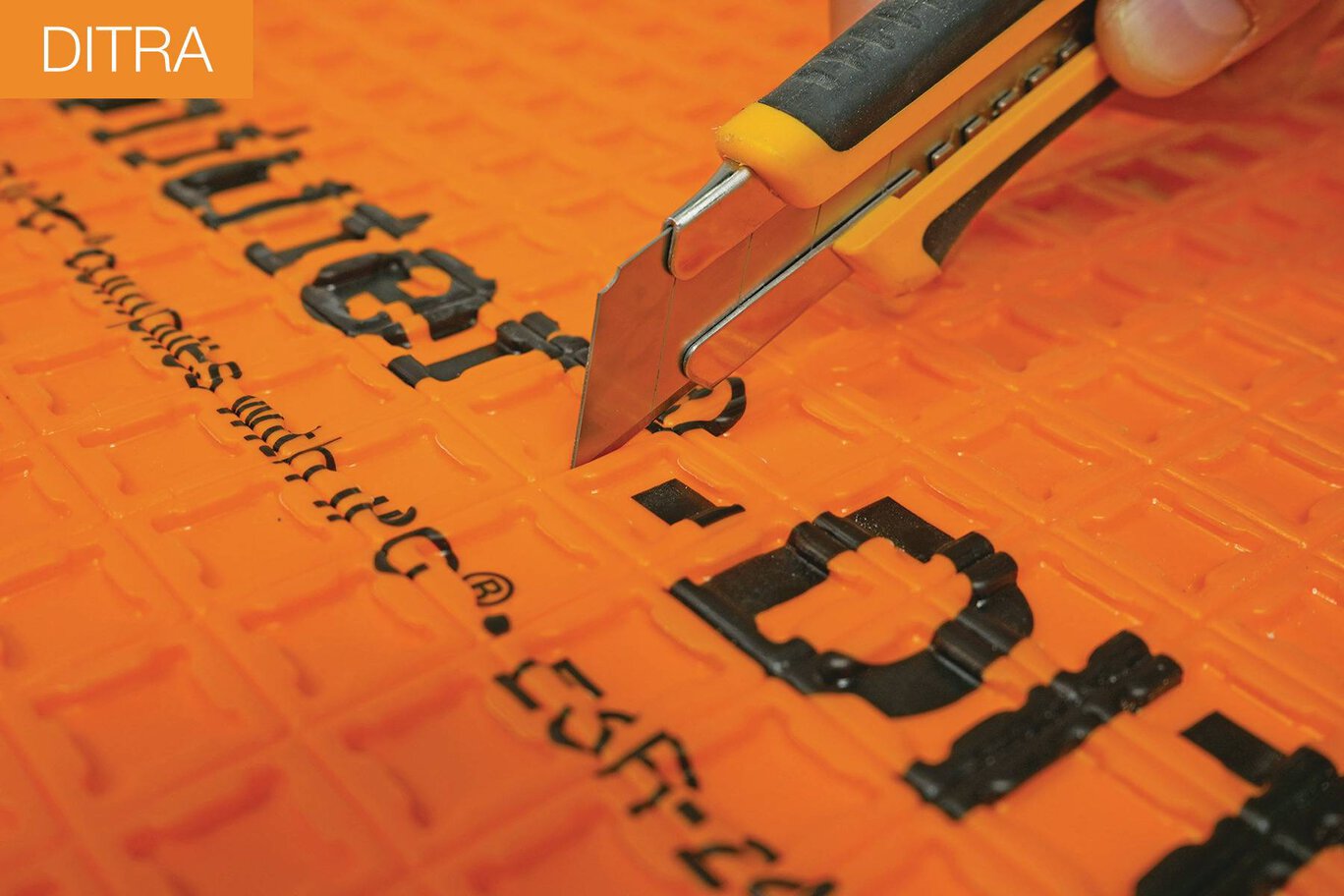 Schluter® DITRA UNCOUPLING MEMBRANE 3'3" X 98'5" = 323 SF