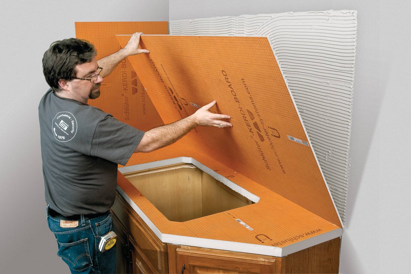 Schluter® KERDI-BOARD PANEL 1/2" X 48" X 32"