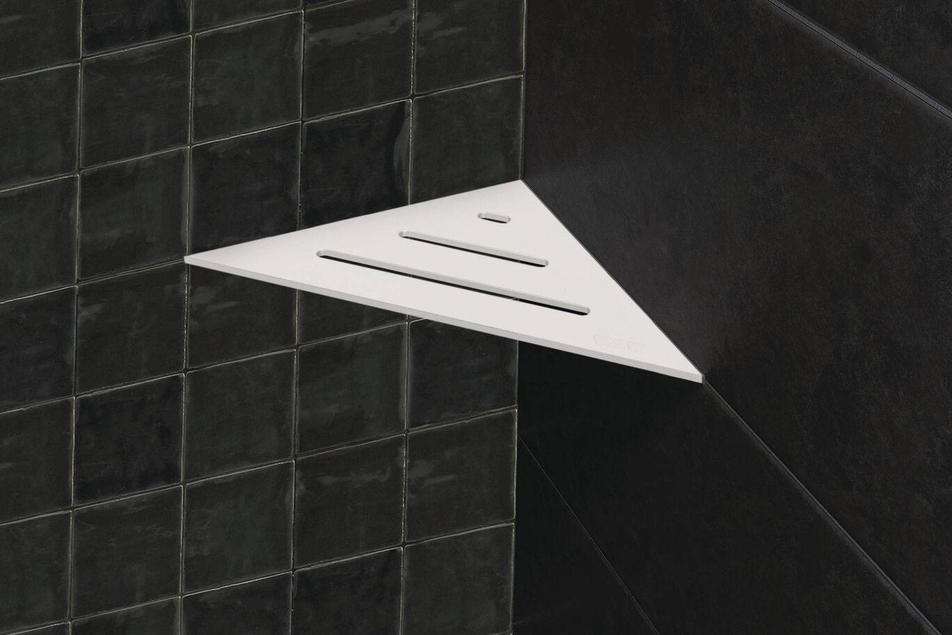 Schluter® SHELF QUADRILAT CORNER PURE