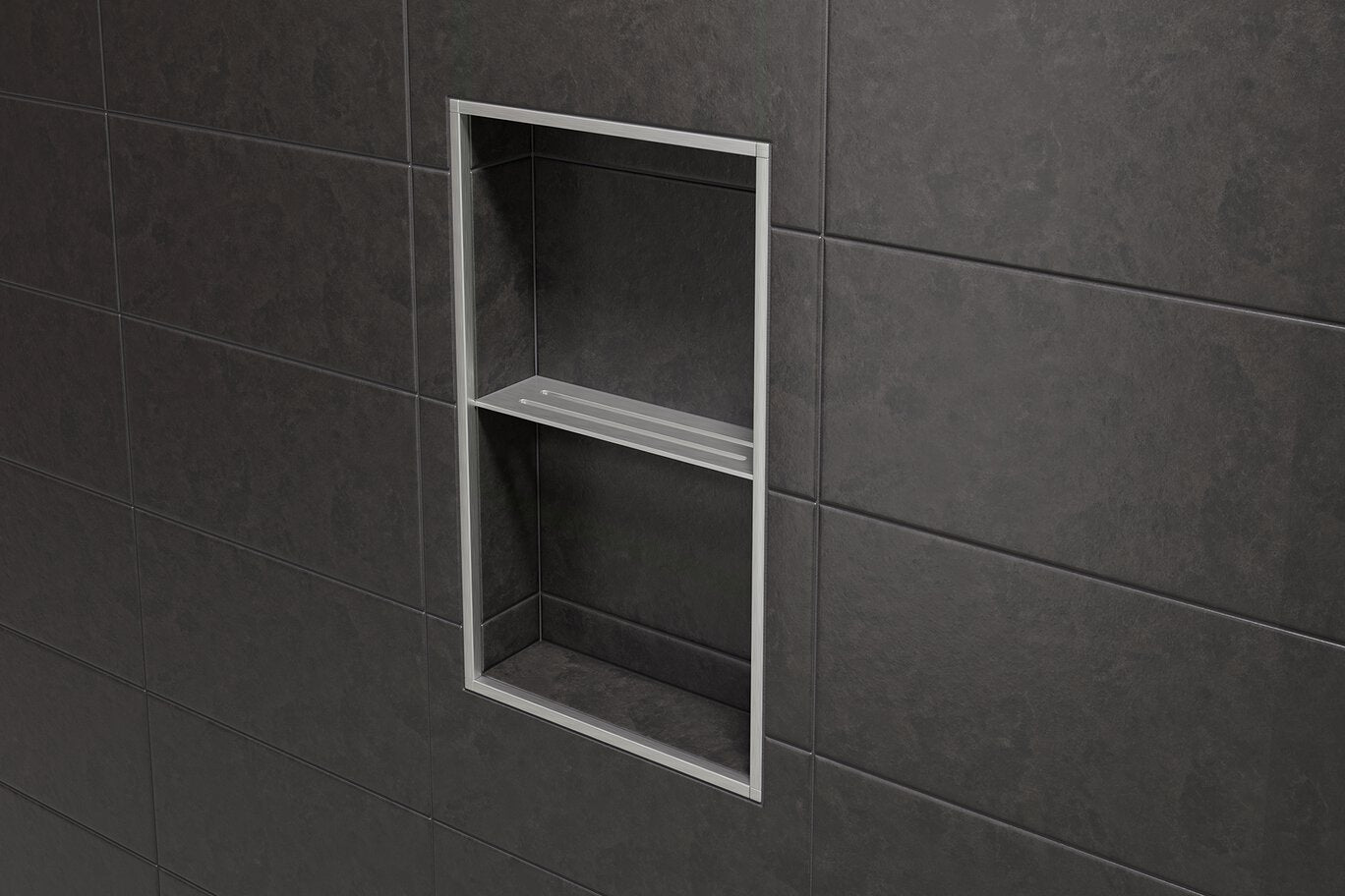 Schluter® SHELF RECTANGULAR NICHE WAVE