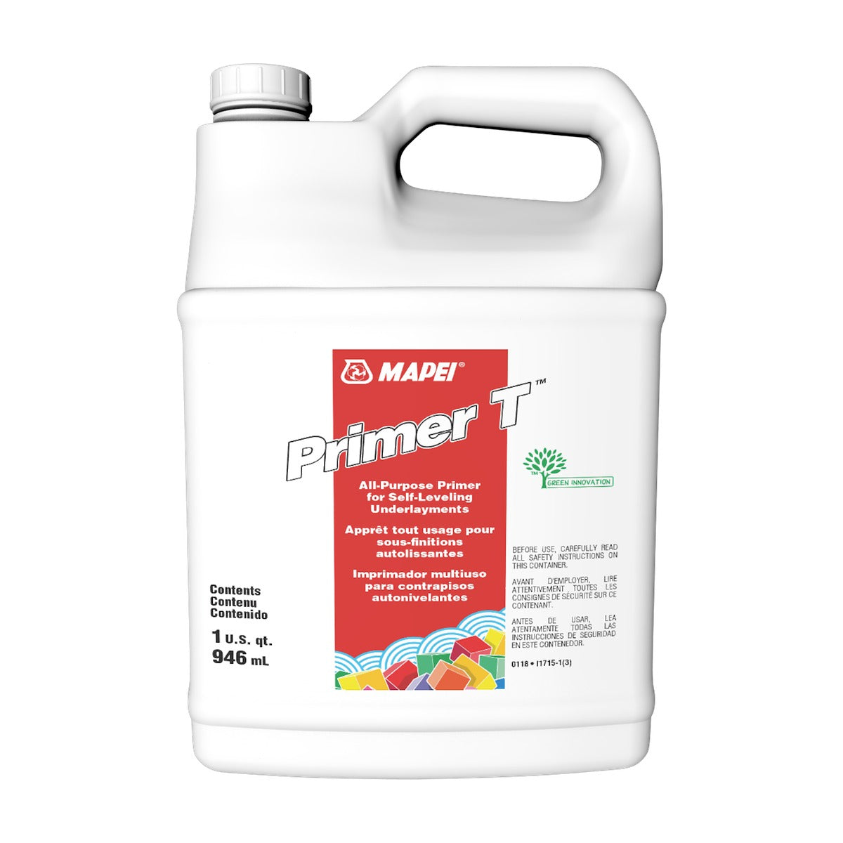 Mapei Primer T All-Purpose Primer for Self- Leveling Underlayments - 946 mL