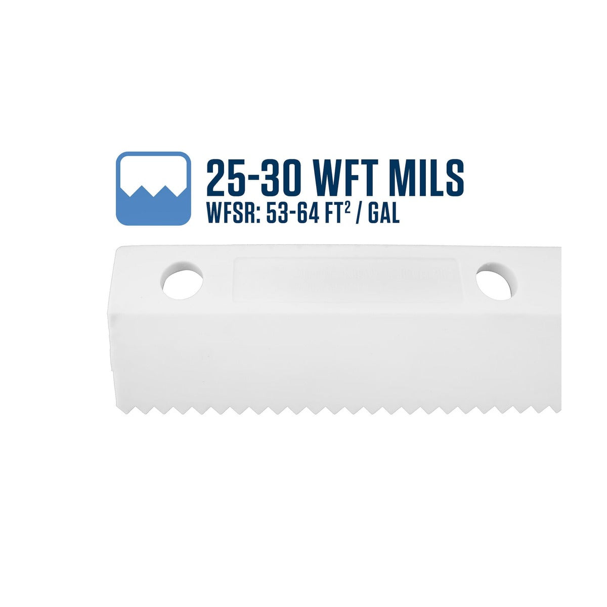 Seymour Midwest 18" Easy Squeegee Coating Blade — 25-30 WFT Mils