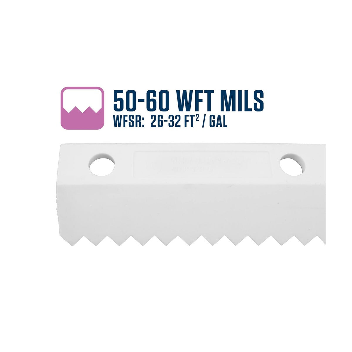 Seymour Midwest 18" Easy Squeegee with 50-60 WFT Mils V-Notch Blade
