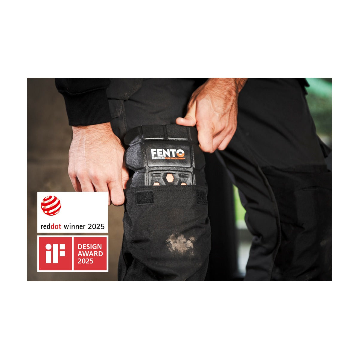 Fento Pocket M2 Knee Pad Inserts for Work Pants