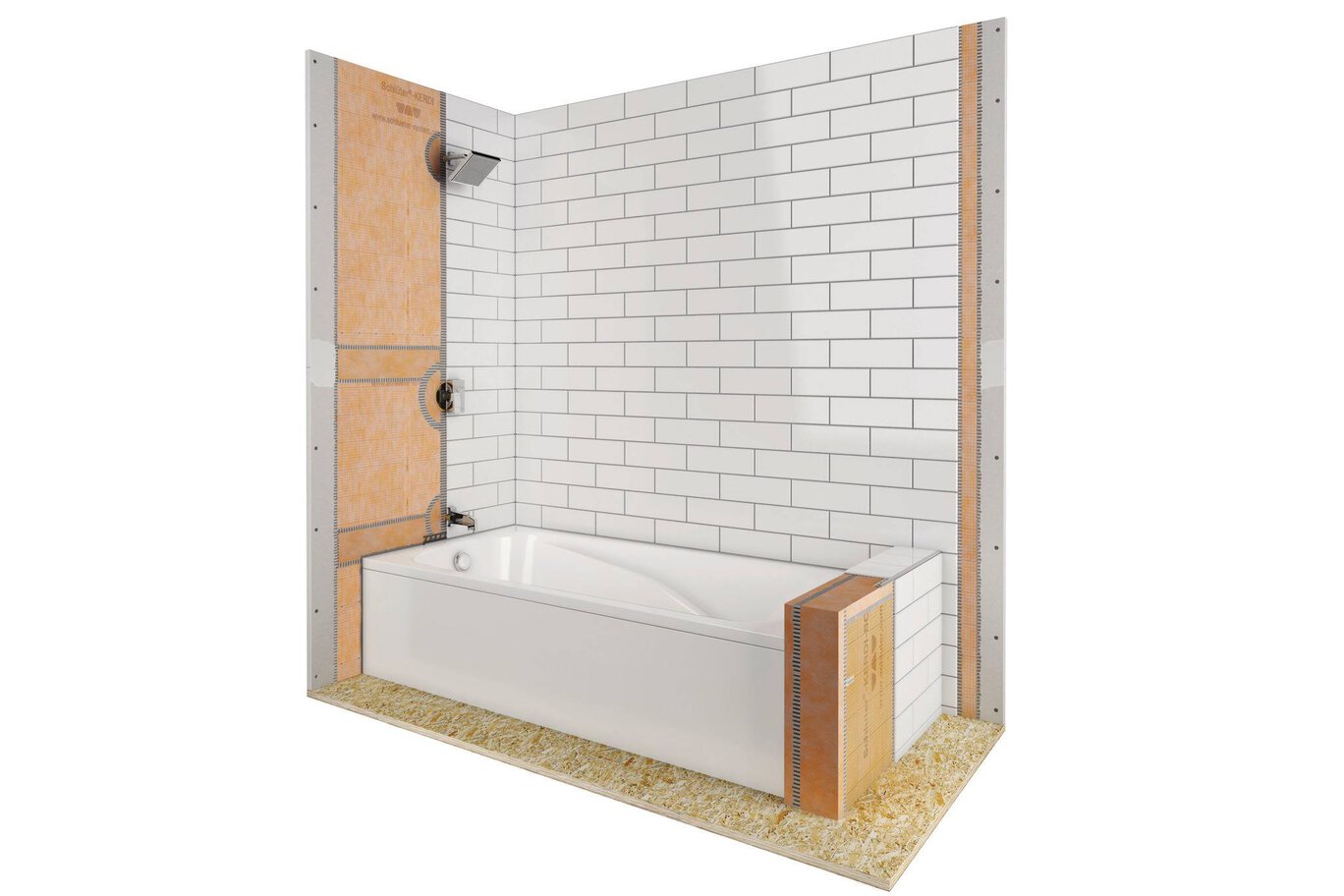 Schluter® KERDI-TUBKIT 7 SQ. METER