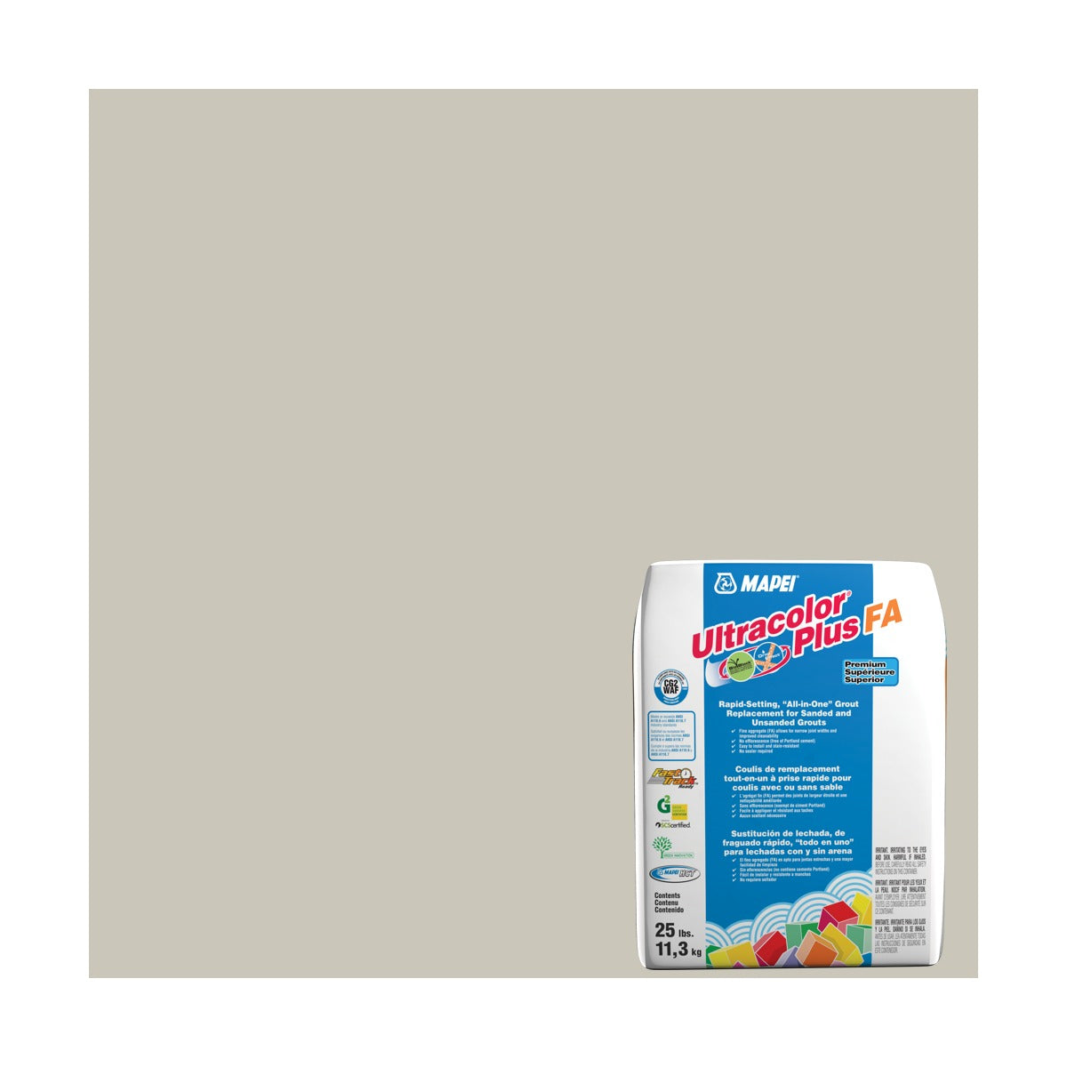 Mapei Ultracolor Plus FA #5001 Alabaster 25 lb