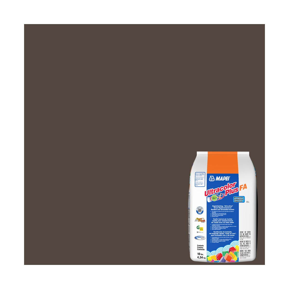 Mapei Ultracolor Plus FA #5007 Chocolate 10 lb