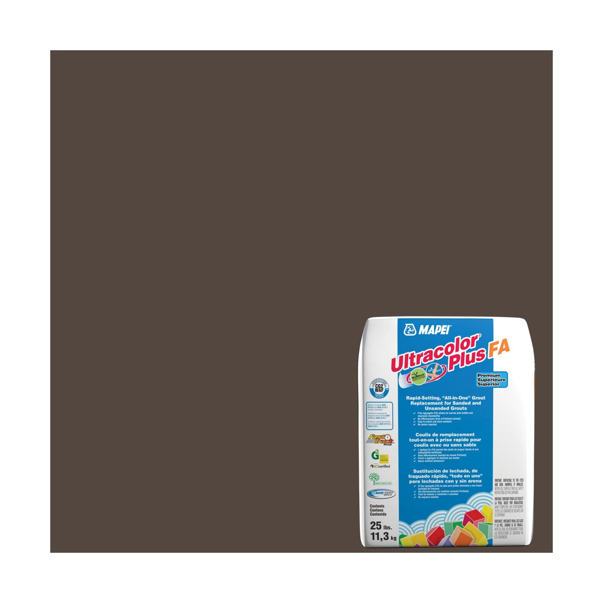 Mapei Ultracolor Plus FA #5007 Chocolate 25 lb