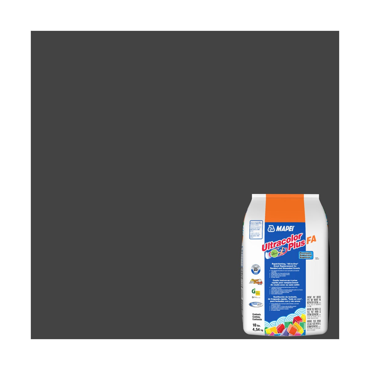 Mapei Ultracolor Plus FA #5010 Black 10 lb