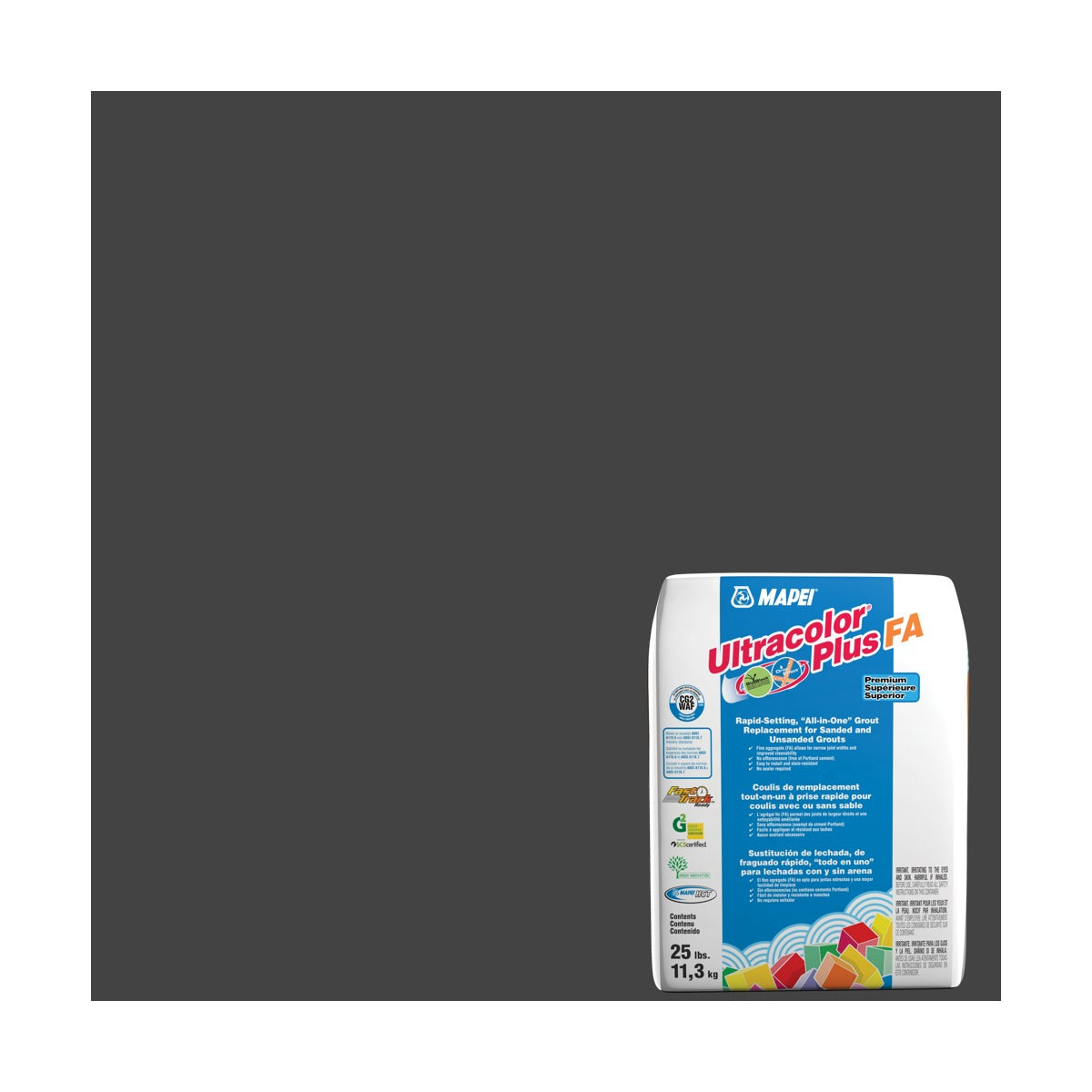 Mapei Ultracolor Plus FA #5010 Black 25 lb