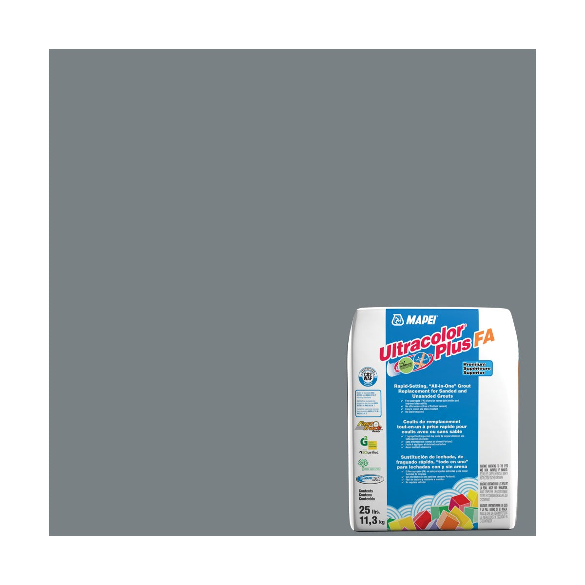 Mapei Ultracolor Plus FA #5019 Pearl Gray 25 lb