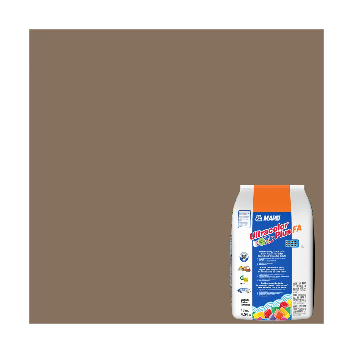 Mapei Ultracolor Plus FA #5042 Mocha 10 lb