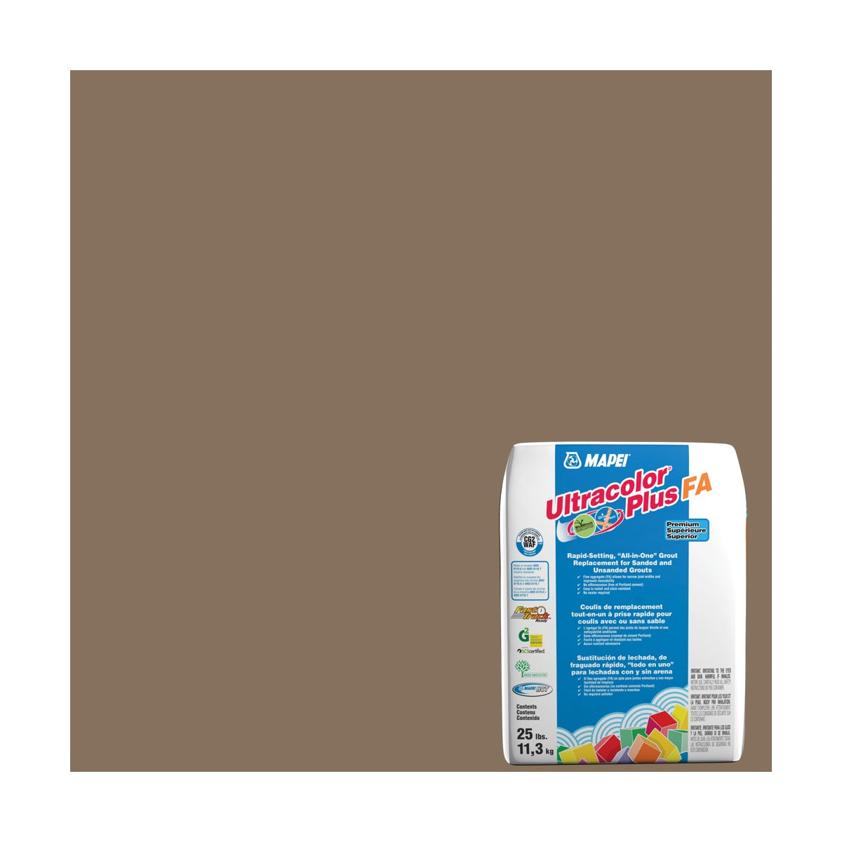 Mapei Ultracolor Plus FA #5042 Mocha 25 lb