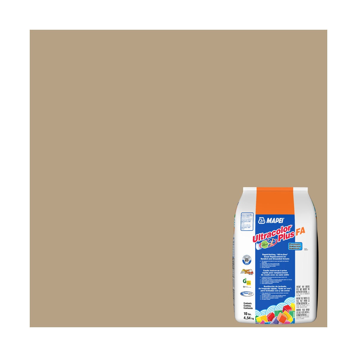 Mapei Ultracolor Plus FA #5044 Pale Umber 10 lb