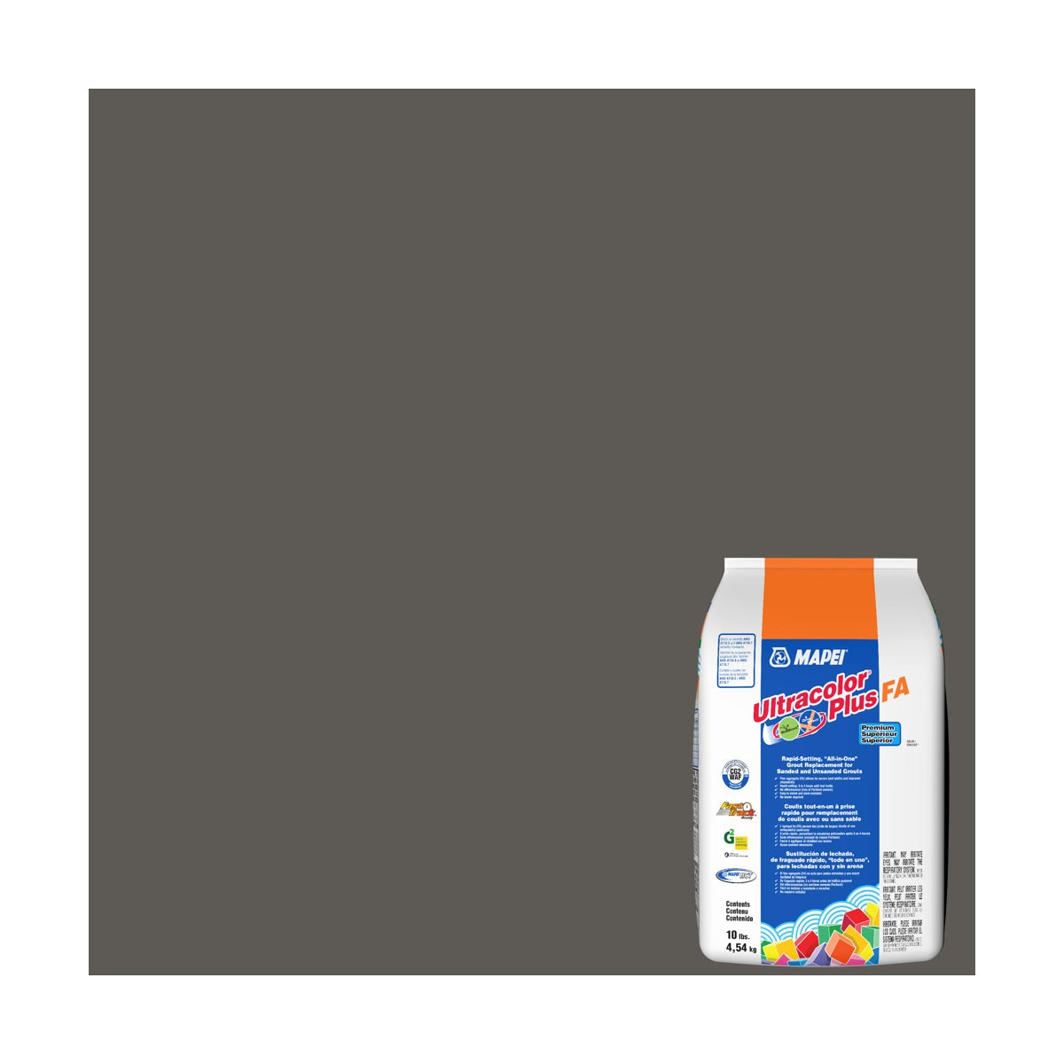 Mapei Ultracolor Plus FA #5047 Charcoal 10 lb