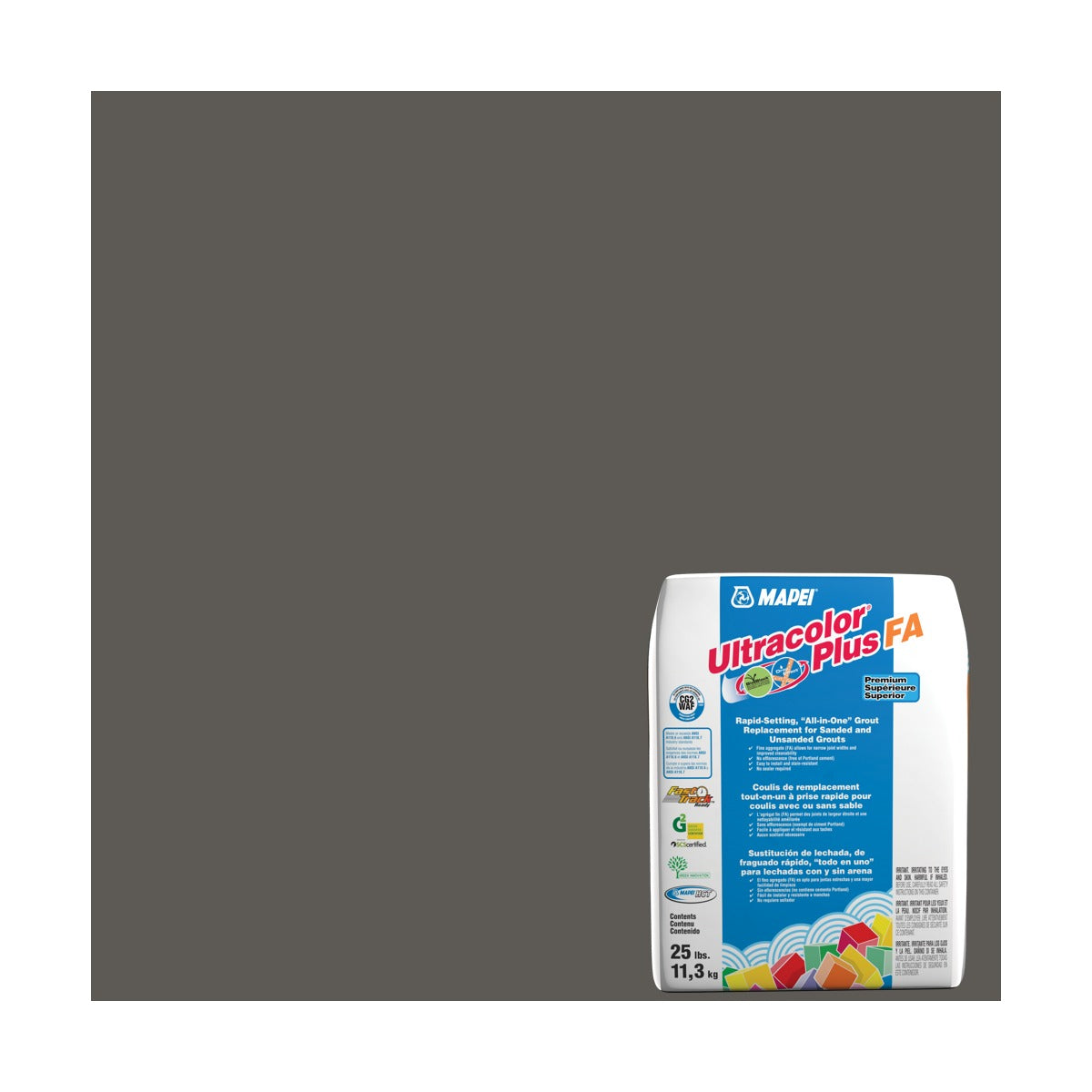 Mapei Ultracolor Plus FA #5047 Charcoal 25 lb