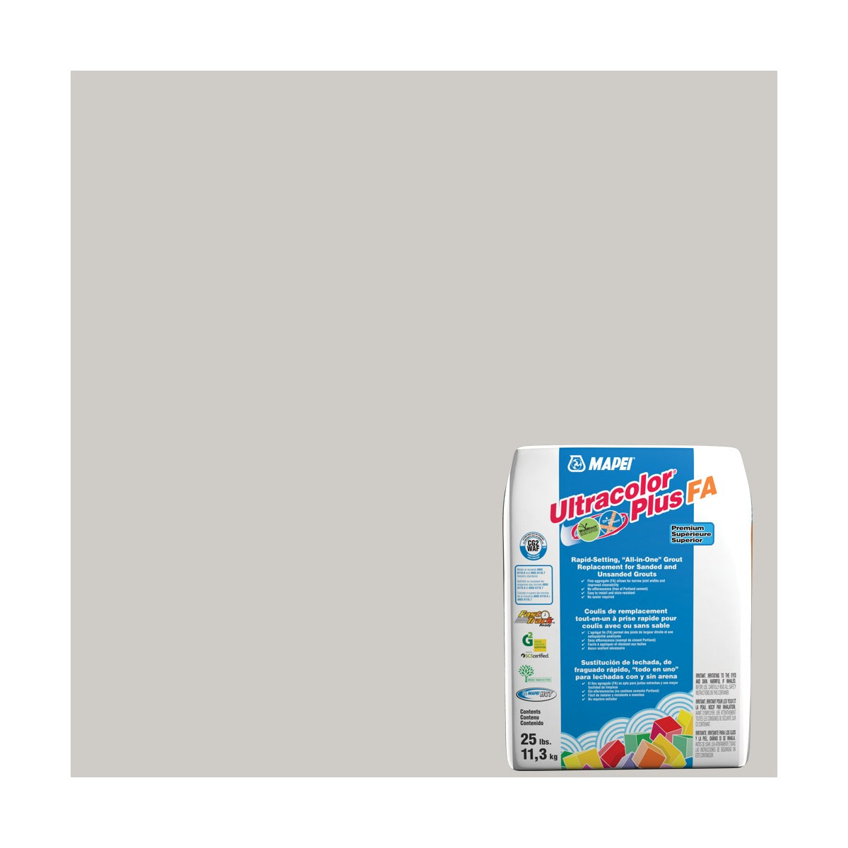 Mapei Ultracolor Plus FA #5077 Frost 25 lb