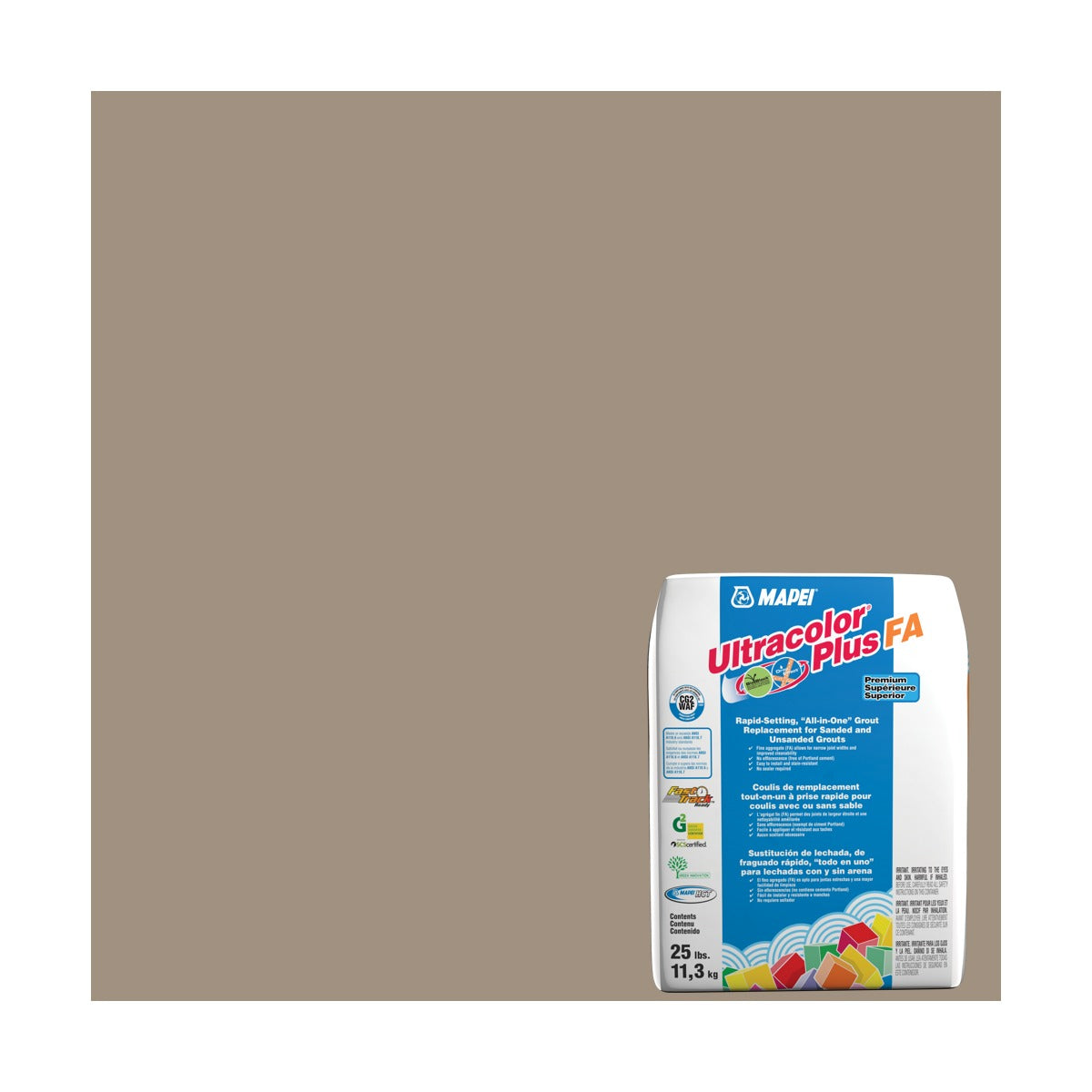 Mapei Ultracolor Plus FA #5105 Driftwood 25 lb