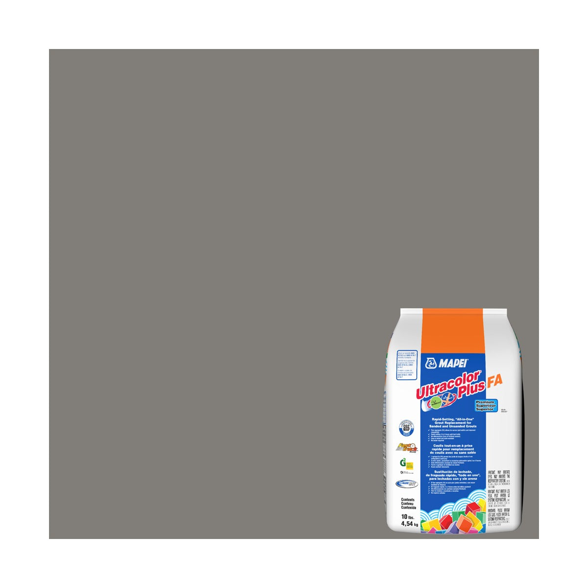 Mapei Ultracolor Plus FA #5107 Iron 10 lb