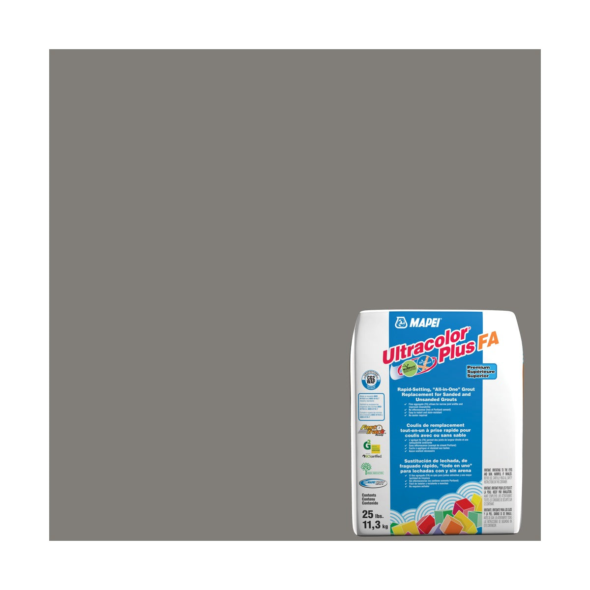 Mapei Ultracolor Plus FA #5107 Iron 25 lb