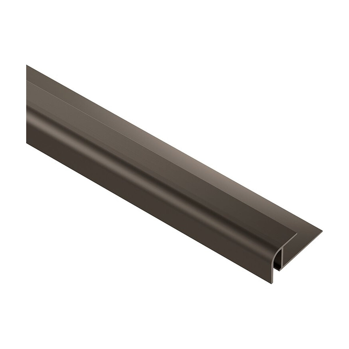 Schluter® VINPRO-RO Bullnose, Anodized Aluminum, Brushed Antique Bronze