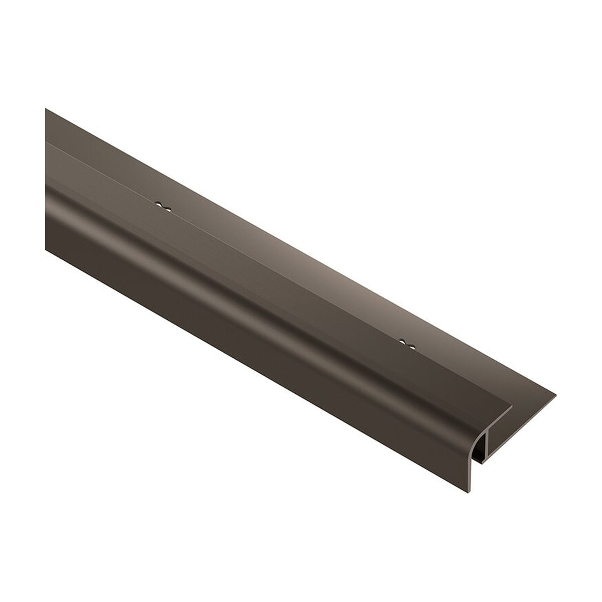 Schluter® VINPRO-RO Bullnose, Anodized Aluminum, Brushed Antique Bronze