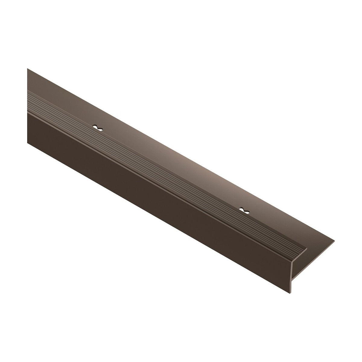 Schluter® VINPRO-STEP Profile, Anodized Aluminum, Brushed Antique Bronze
