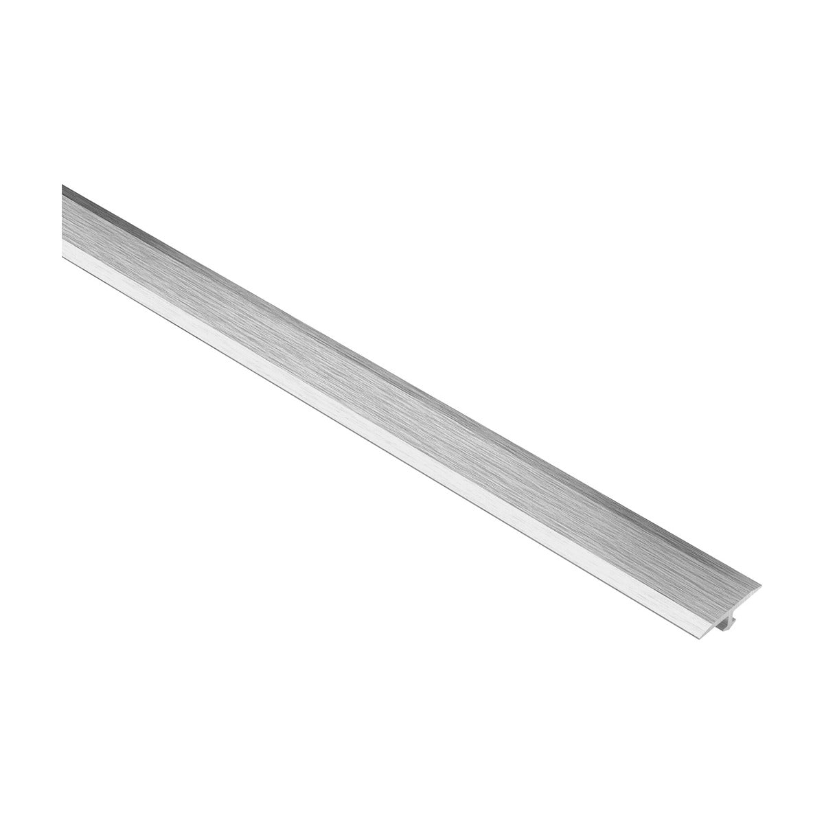 Schluter® VINPRO-T Transition, Anodized Aluminum, Brushed Chrome
