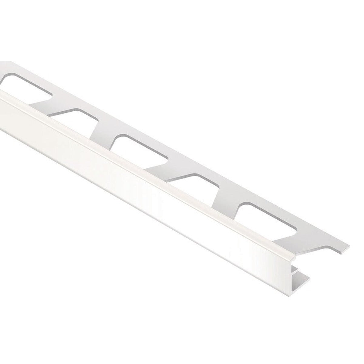 Schluter® JOLLY-P Edge Trim, PVC, White