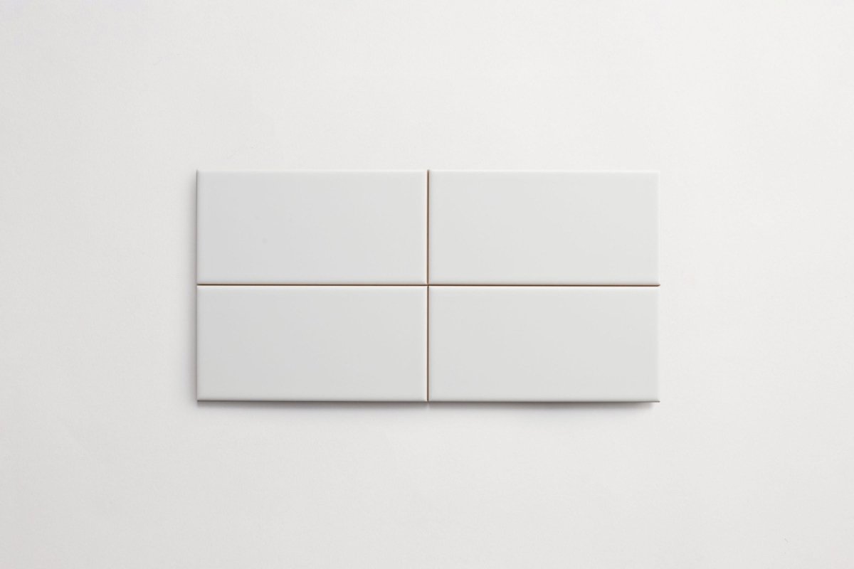 Ceramic Wall Tile 3” x 6" (White Matte) - Tile - Dal Tile