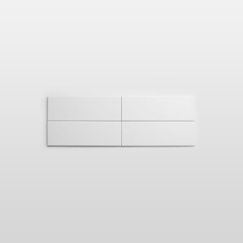 Ceramic Wall Tile 4" x 12” (White Gloss) - Tile - Dal Tile