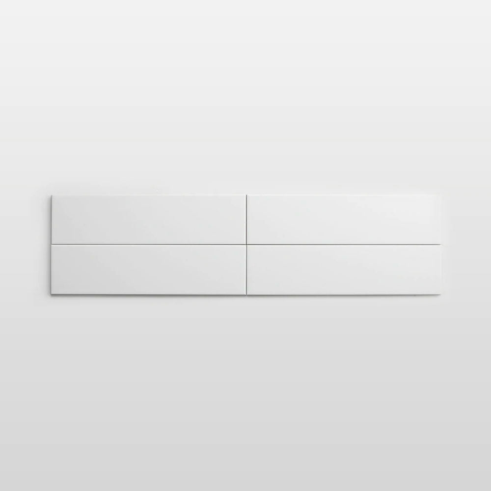 Ceramic Wall Tile - 4" x 16" (White Gloss) - Tile - DalTile